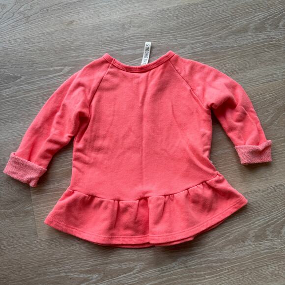 Childhoods Clothing Toddler Girl Peplum Sweatshirt - Size 18-24m - Picture 5 of 5